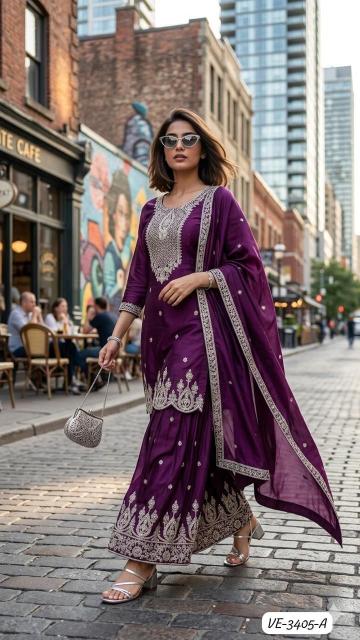 Ladies Flavour 3405 A & B Catalog wholesale designer kurtis in hyderabad