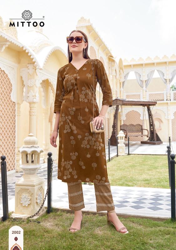 Mittoo Floral Style catalog co ord set wholesaler