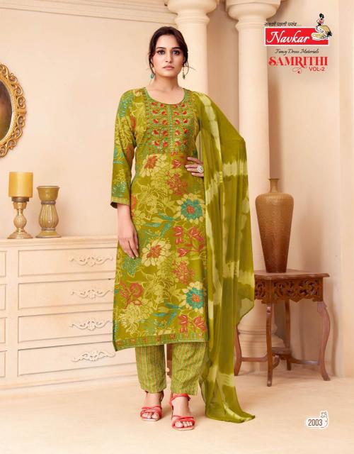 Navkar Samrithi Vol 2 Catalog wholesale kurtis shopping in surat