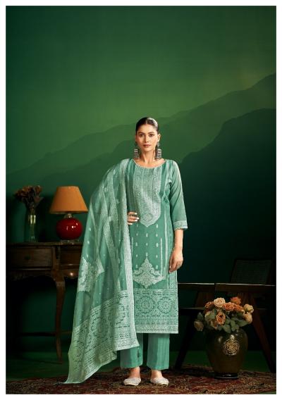 Radhika Azara Banarashi Adah Vol 11 catalog surat dress material shop