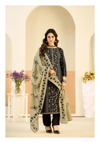 Radhika Azara Black Berry Vol 18 catalog dress material wholesale market surat