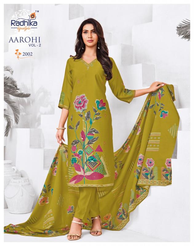 Radhika Lifestyle Aarohi vol 2 catalog wholesale kurtis in madina hyderabad