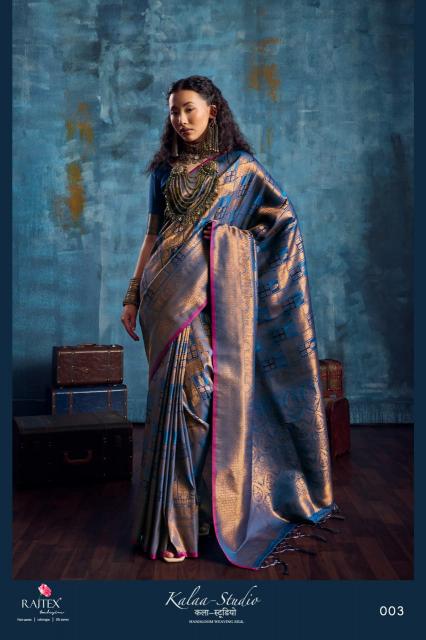 Rajtex Kalaa Studio catalog pure silk sarees wholesale