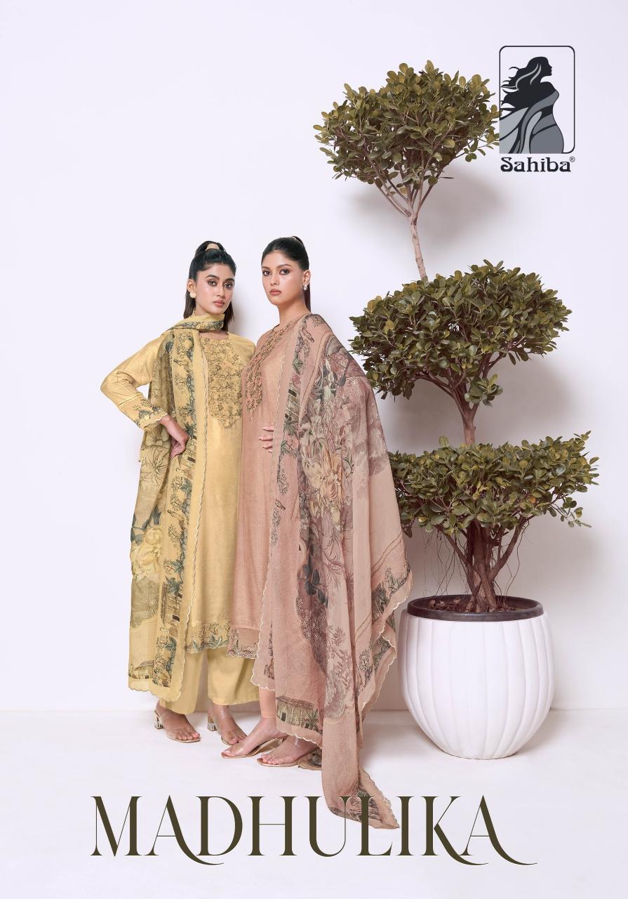 Sahiba Madhulika catalog wholesale salwar kameez market in kolkata