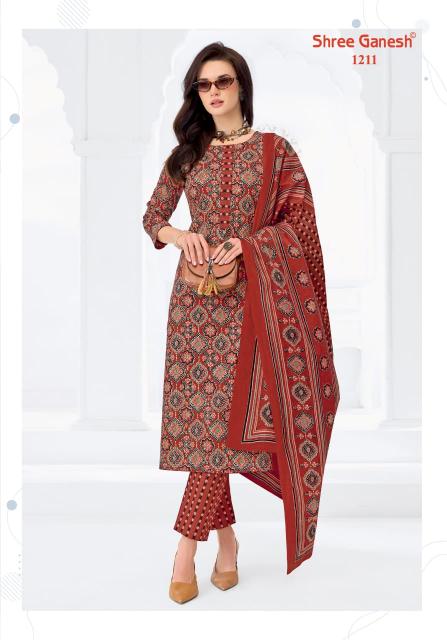 Shree Ganesh Samaiyra Ajrak Vol-1 – Kurti Pant With Dupatta - Wholesale Catalog
