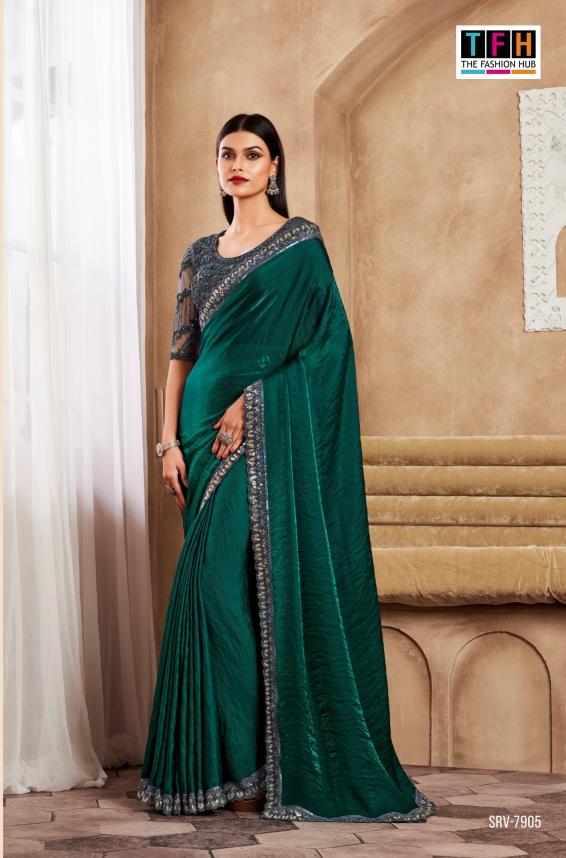 Tfh Sarvaratna Nx catalog designer saree wholesale online