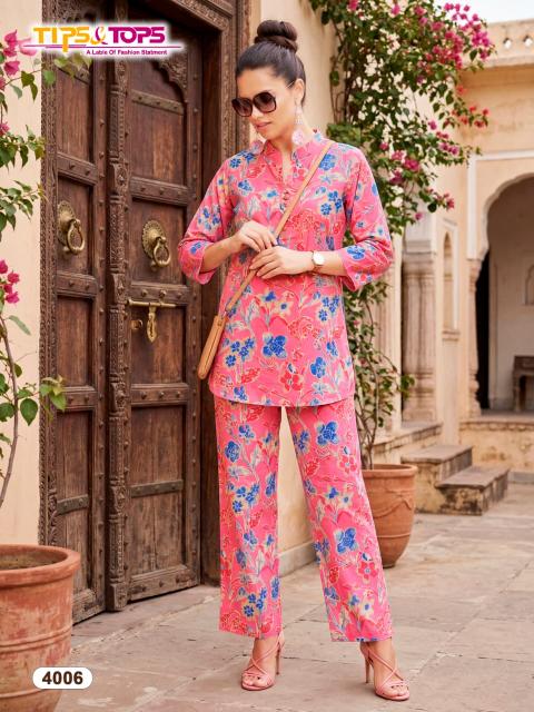 Tips & Tops Cotton Trends Vol 4 Catalog modest co ord sets women