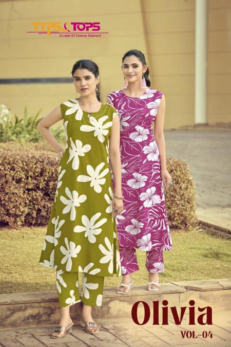 Tips & Tops Olivia Vol 4 catalog Sleeveless coord set