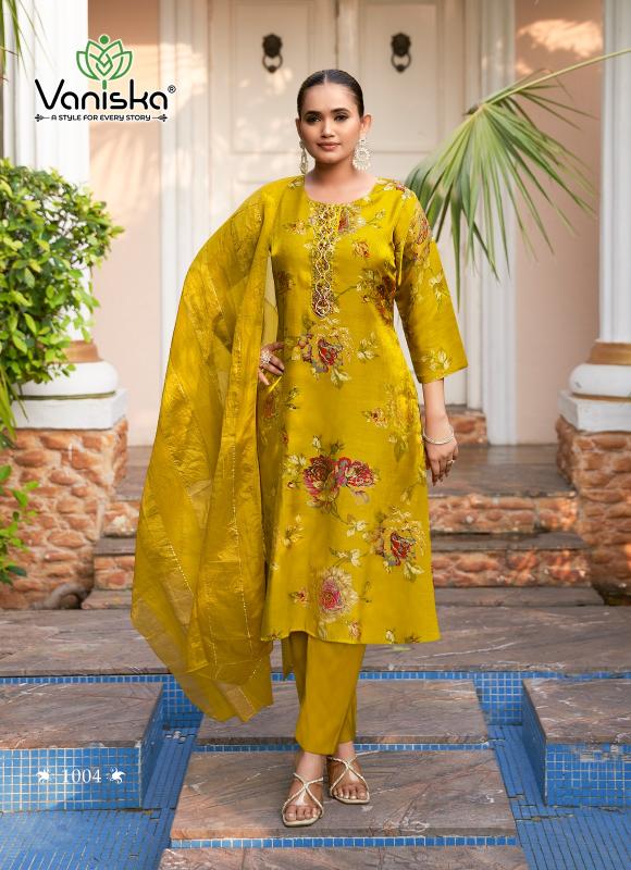 Vaniska Trendy Touch Vol 1 catalog best branded kurtis wholesale websites