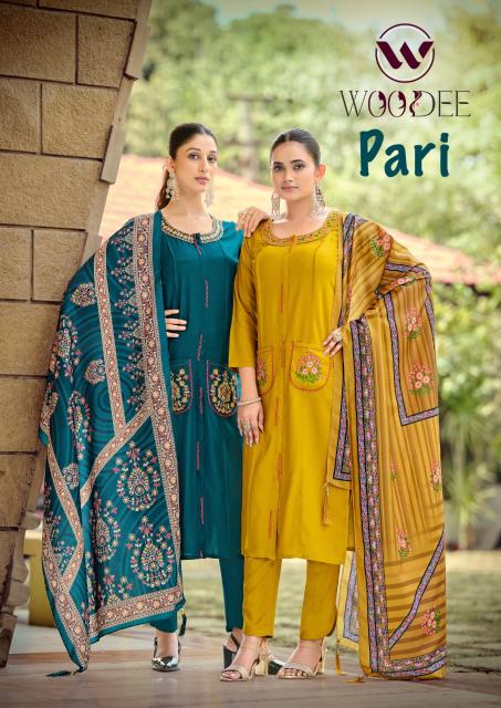 Woodee Pari catalog kurti pants wholesale