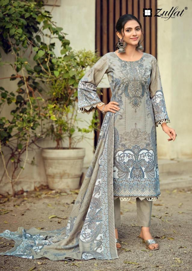 Zulfat Firdaus vol 2 catalog surat dress material wholesale market online cash on delivery