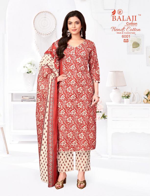 Balaji Trends Cotton Vol-6 – Dress Material - Wholesale Catalog