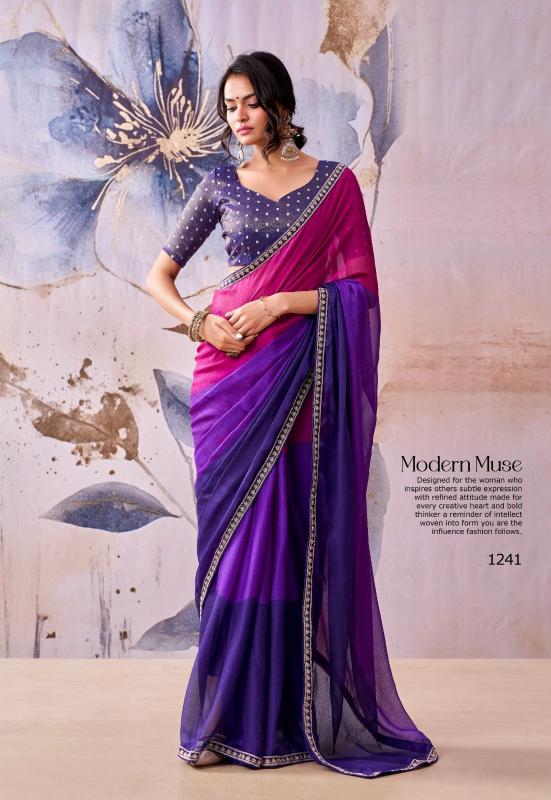 CELEBRITIES CHIFFON PRINTED Surat saree wholesale market