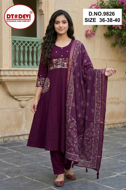 Dt Devi Yaashna vol 2 9826 catalog kids wear wholesale bangalore