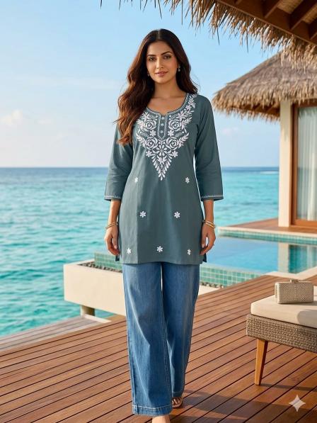 Felocity Rayon vol 15 catalog buy kurti women at wholesale rates