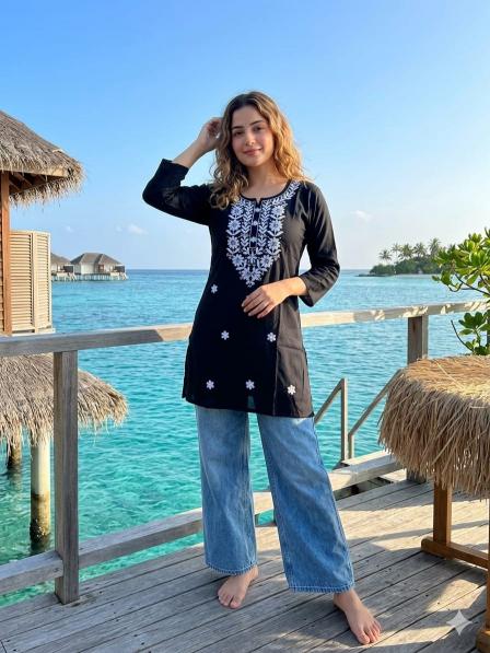 Felocity Rayon vol 18 catalog casual kurti wholesaler in siliguri