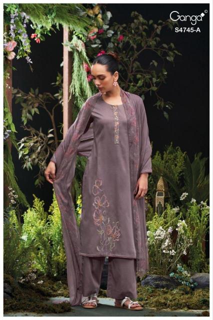 GANGA MORAEL 4745 Bulk Salwar Kameez Suppliers