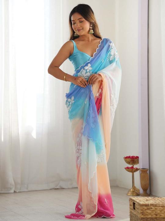GC SOFT GEORGETTE SILK Wholesale saree dealers in Kolkata