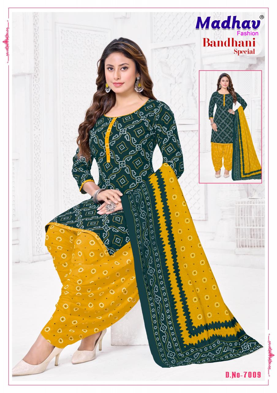 Madhav Bandhani Special Vol-7 – Dress Material - Wholesale Catalog