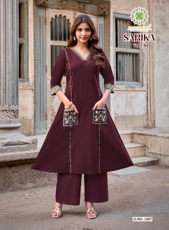 PASSION TREE SARIKA VOL-1 kurti wholesale suppliers