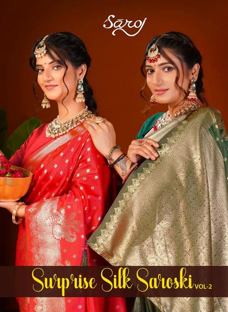 Saroj Surprise silk saroski vol.2  Silk saree in surat with price wholesale