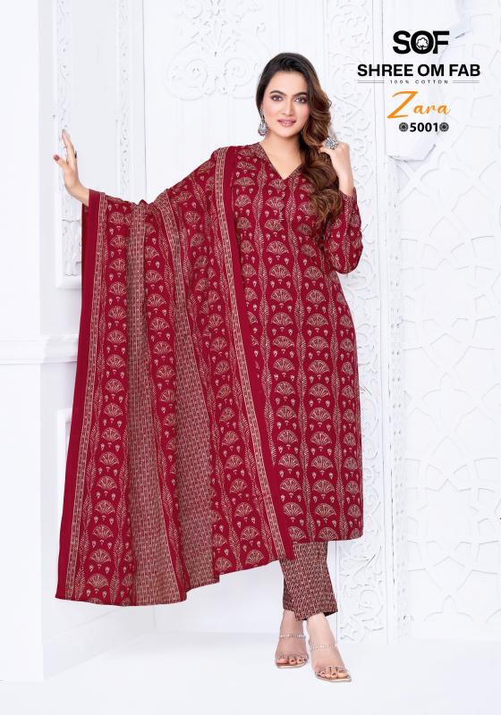 Sof Zara Vol-5 – Dress Material - Wholesale Catalog