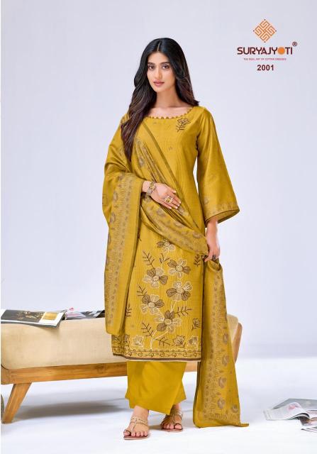 Suryajyoti Chakori Vol-2 – Dress Material - Wholesale Catalog