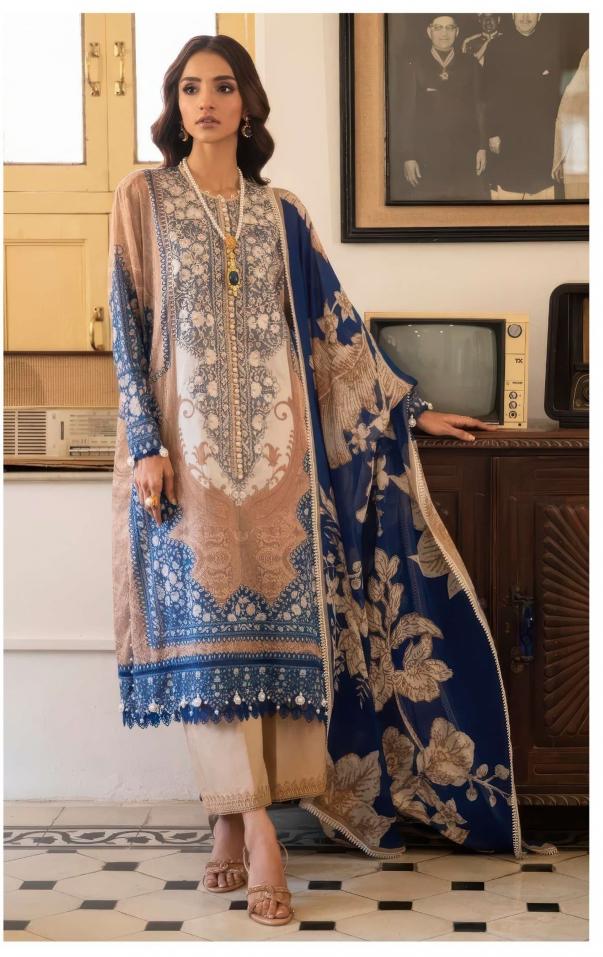 Alzohaib Az-1361 – Pakistani Kurti Pant With Dupatta - Wholesale Catalog