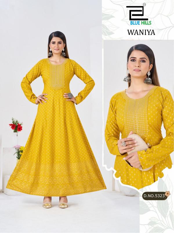 BLUE HILLS Waniya  Ladies kurti market in Pune