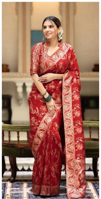 Dazira Organic Banarasi Saree supplier in Delhi