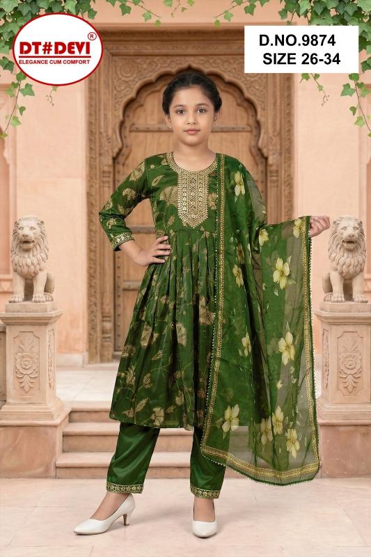 DT Devi MANALI  Custom kids kurti manufacturers