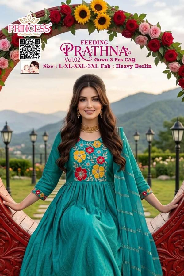 FEEDING PRATHNA WHOLESALE KURTI 3PCS 