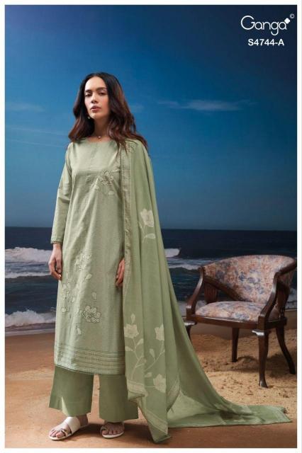 GANGA BIVANA 4744 Wholesale designer salwar kameez in Kolkata