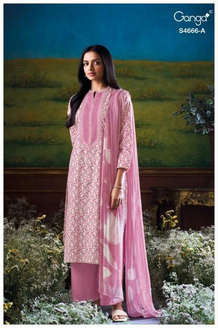 GANGA HIYANIKA 4666 Salwar suits in bulk Pune