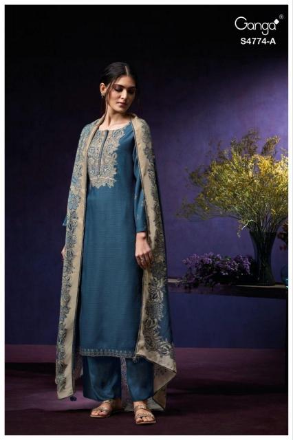 GANGA LARYA 4774 Salwar Kameez wholesale market in Hyderabad