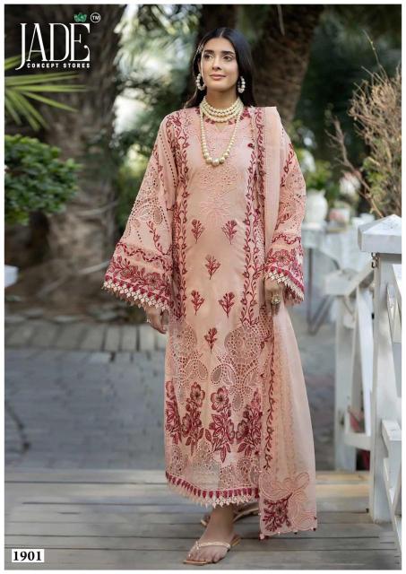 Jade Bin Saeed Vol-19 – Karachi Readymade Kurti Pant Dupatta - Wholesale Catalog
