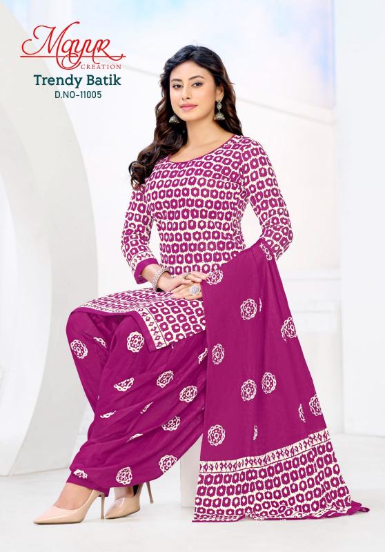 Mayur Creation Trendy Batik Vol- 11 – Dress Material