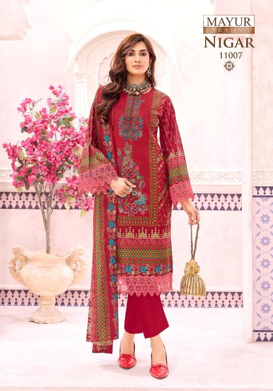 Mayur Nigar Vol-11 – Karachi Dress Material - Wholesale Catalog