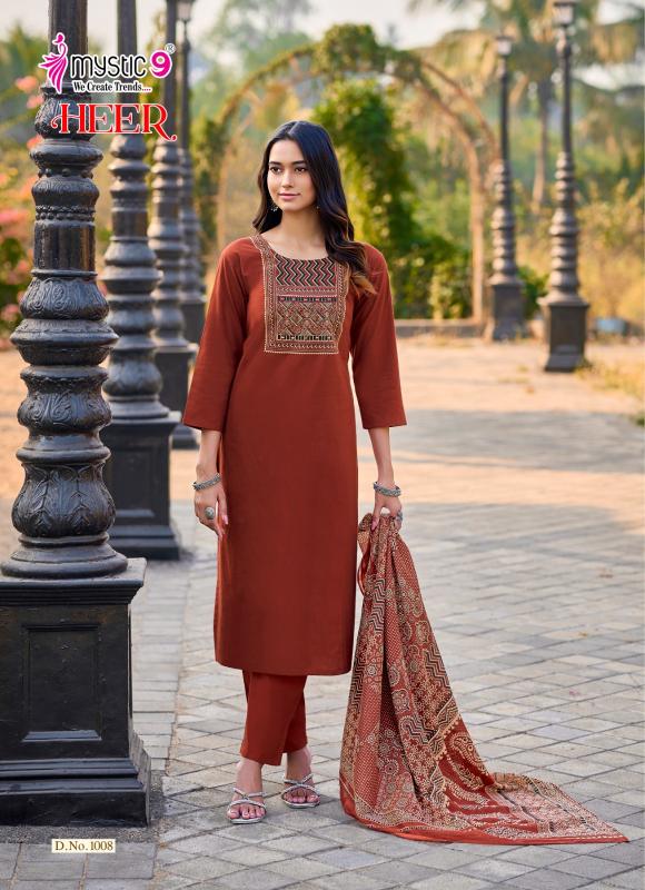 MYSTIC 9 HEER VOL  1 Wholesale Kurti manufacturer