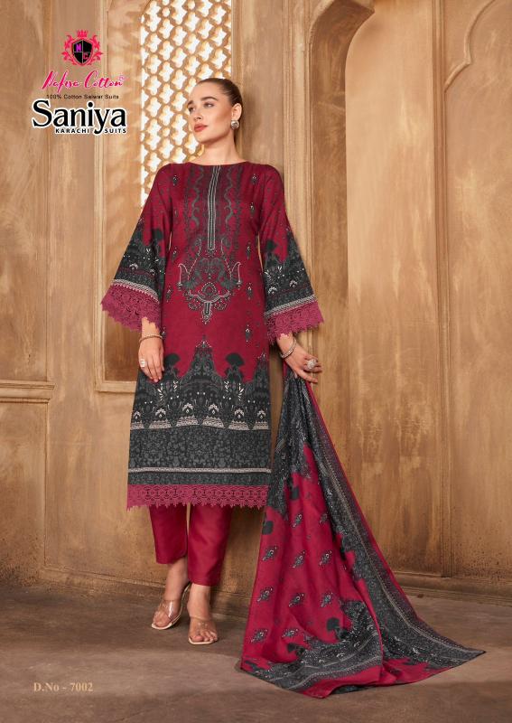 Nafisa Saniya Vol-7 – Karachi Dress Material - Wholesale Catalog