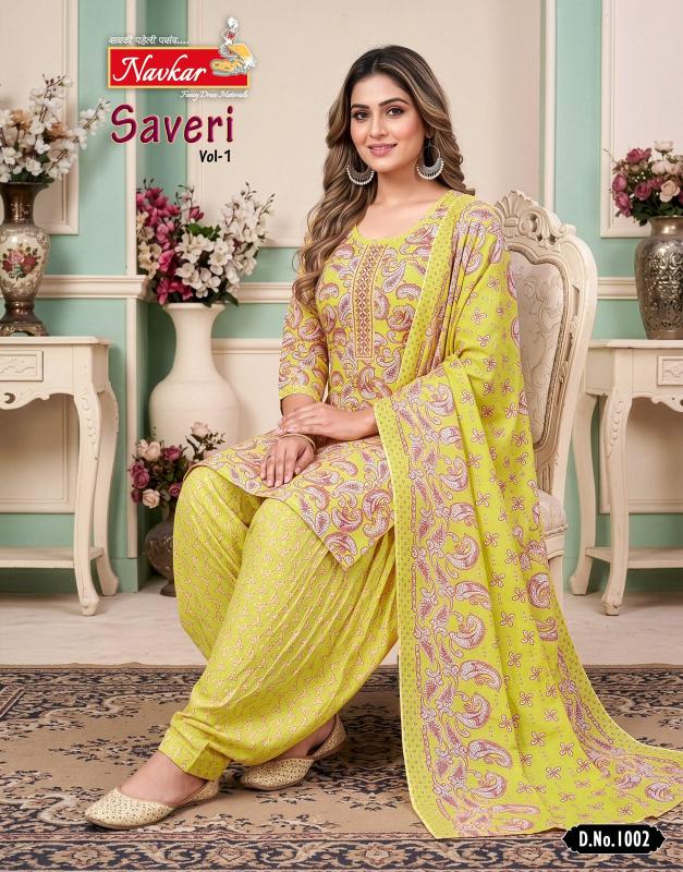 NAVKAR SAVERI vol 1 Kurti suppliers in Gujarat