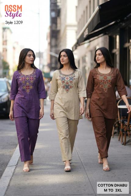 OSSM SUMMER COLLECTION 1209 Kurti exporters in India
