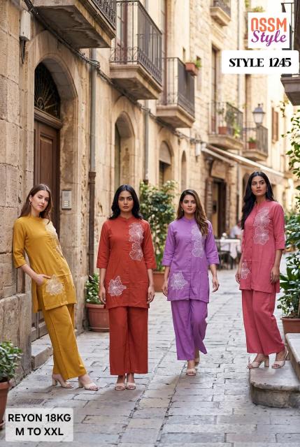 OSSM SUMMER COLLECTION 1245 Ladies kurti wholesalers