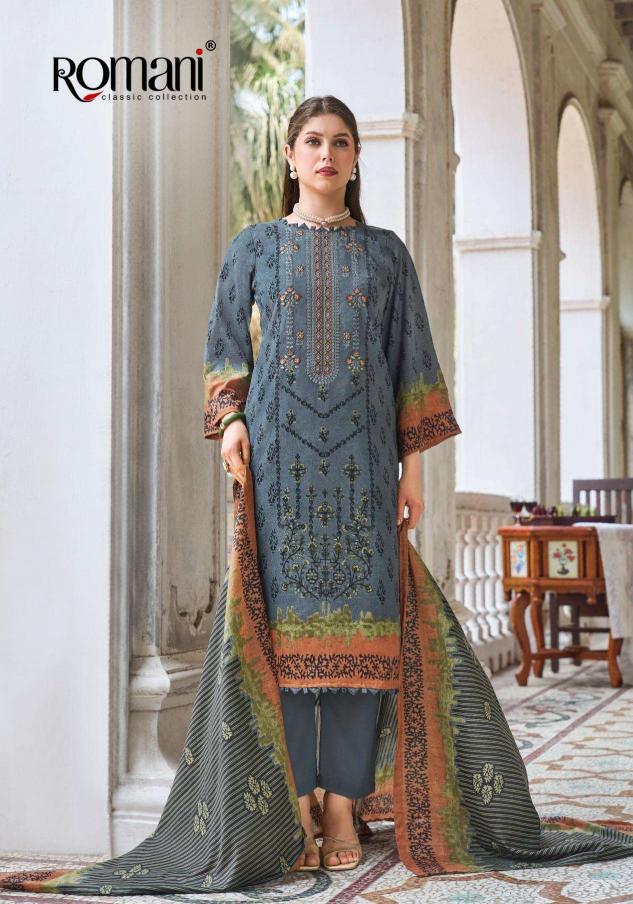 Romani Bin Kareem Vol-4 – Pakistani Kurti Pant With Dupatta - Wholesale Catalog