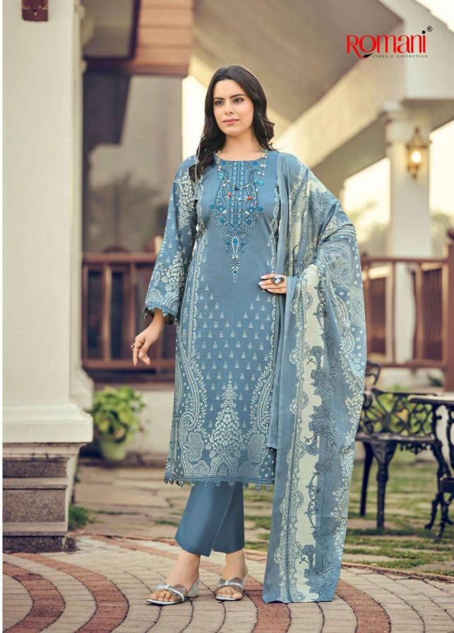 Romani Needle Wonder Vol-12 – Karachi Kurti Pant With Dupatta - Wholesale Catalog