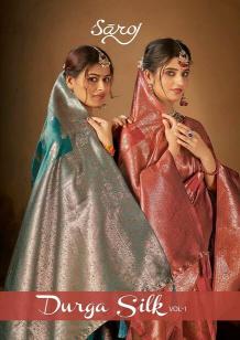 Saroj Durga Silk Vol.1 Soft silk in surat with price wholesale
