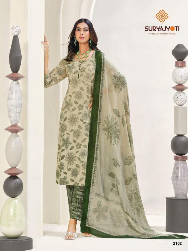 Suryajyoti Zion Cotton Vol-21 – Dress Material - Wholesale Catalog