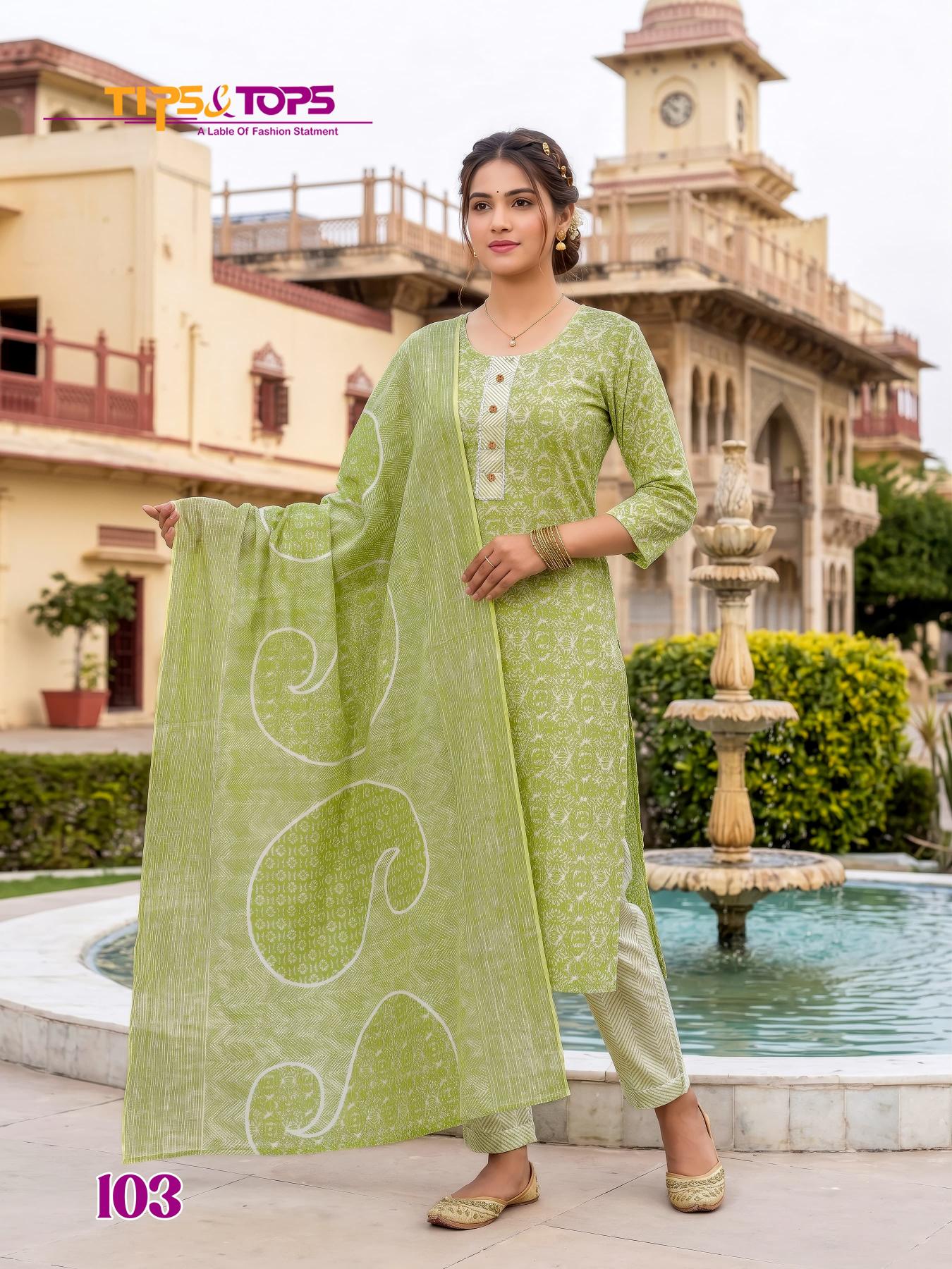 TIPS & TOPS SUMMER FASHION Vol 12 Surat kurti market