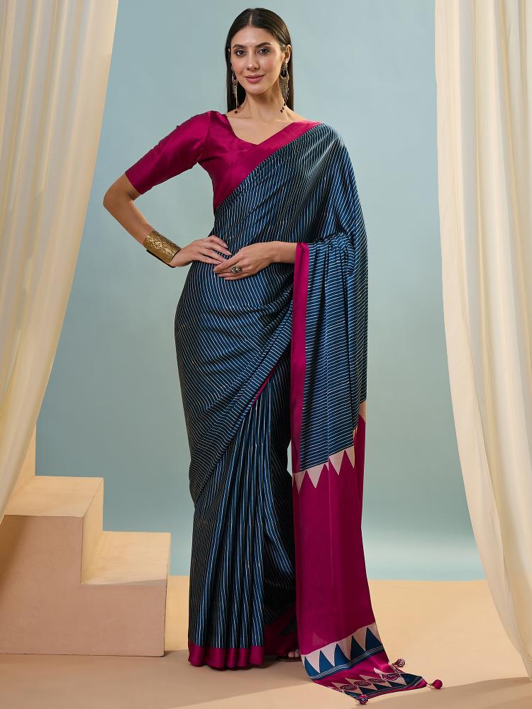 Dazira Brand presents Luxe 14 Sarees Catalogue Fabric Satin