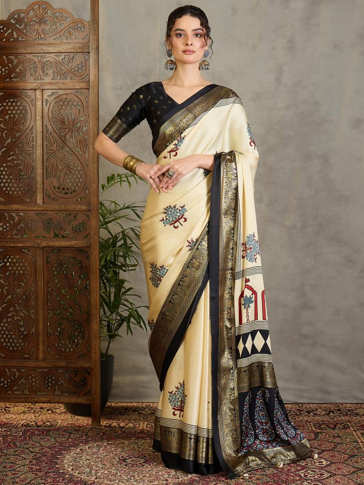 Dazira Brand presents Luxe 20 Sarees Catalogue Fabric Satin